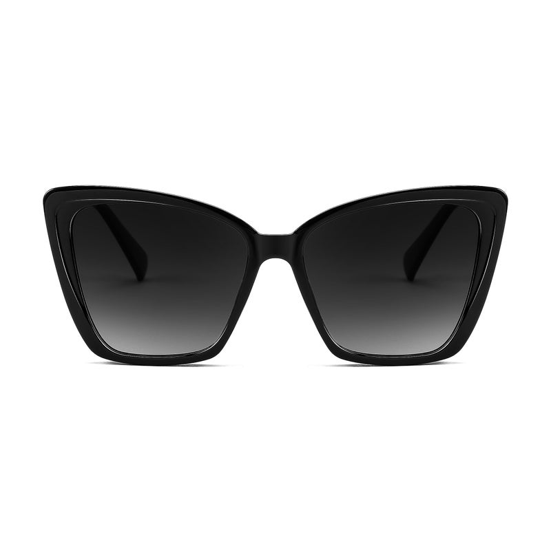 FEISEDY Trendy Polarized Women Sunglasses, Retro Womens Square Cat Eye Sun Glasses B4134 - Image 2