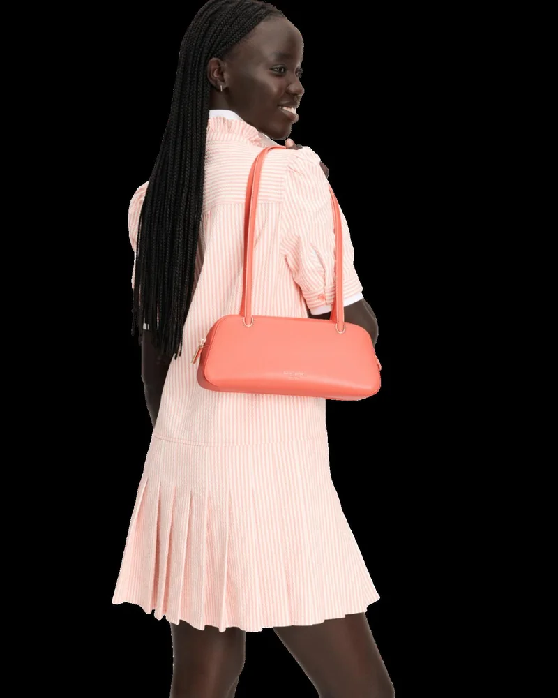 كيت سبيد Grace Fine Grain Leather East-West Shoulder Bag