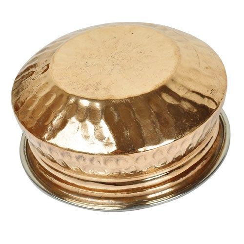 SKAVIJ Set of 2 - Copper Stainless Steel Tableware - Dishes Serving Bowl for Indian Food - Dia 5 Inches - Image 5