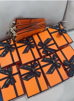 Generic Gift Box Empty 28 * 20 * 9cm with Paper Bag for New Year Wedding Eid Birthday Groomsman Father's Day Presents Display and Packing  - Image 3