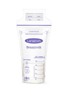 Lansinoh Breastmilk Storage Bags Pack Of 50  - Image 2