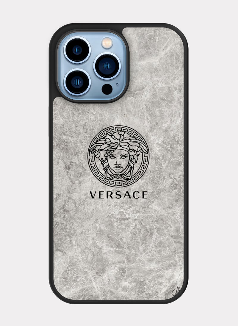 PXLAAT iPhone 13 Pro Max case cover Versace - Image 1