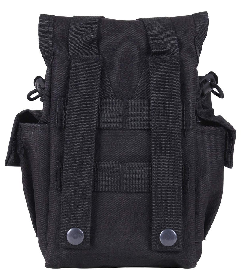 Rothco MOLLE II Canteen & Utility Pouch, Black - Image 4