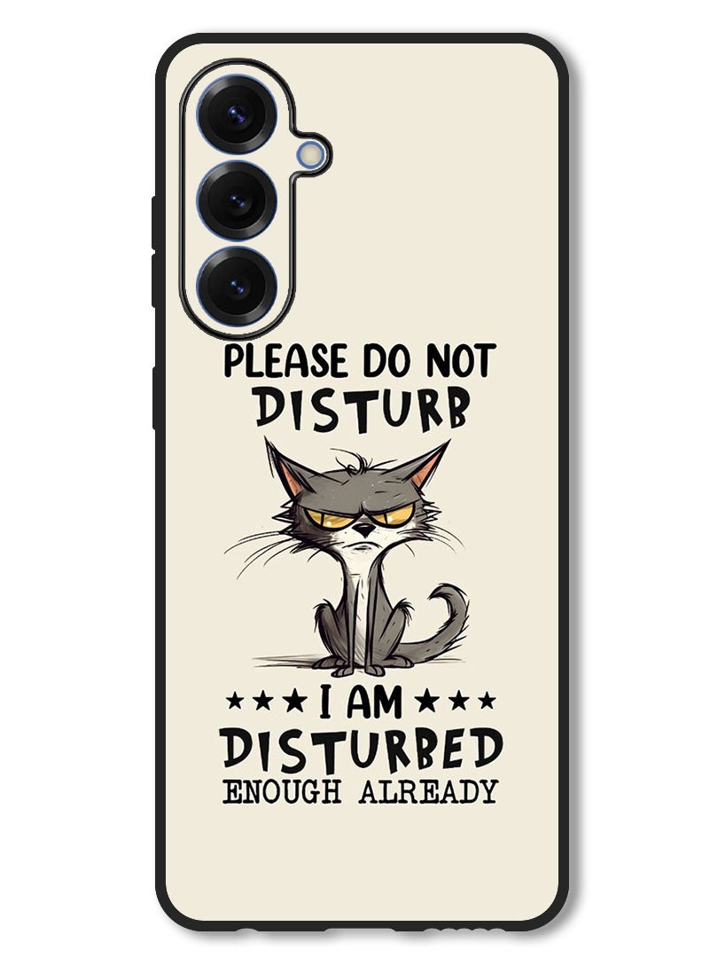 Theodor Case Compatible with Samsung Galaxy A56 Protection Shockproof Bumper Cover Please do not disturb - Image 1