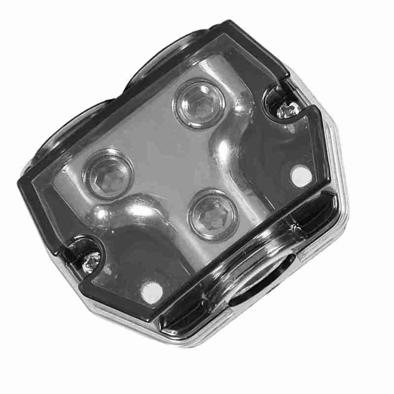 Car Audio Power Distribution Block: Internal Alloy Material - Stable Circuit Power Splitter for Auto Car, Boat Or Other Vehicle Audio Systems - Image 5