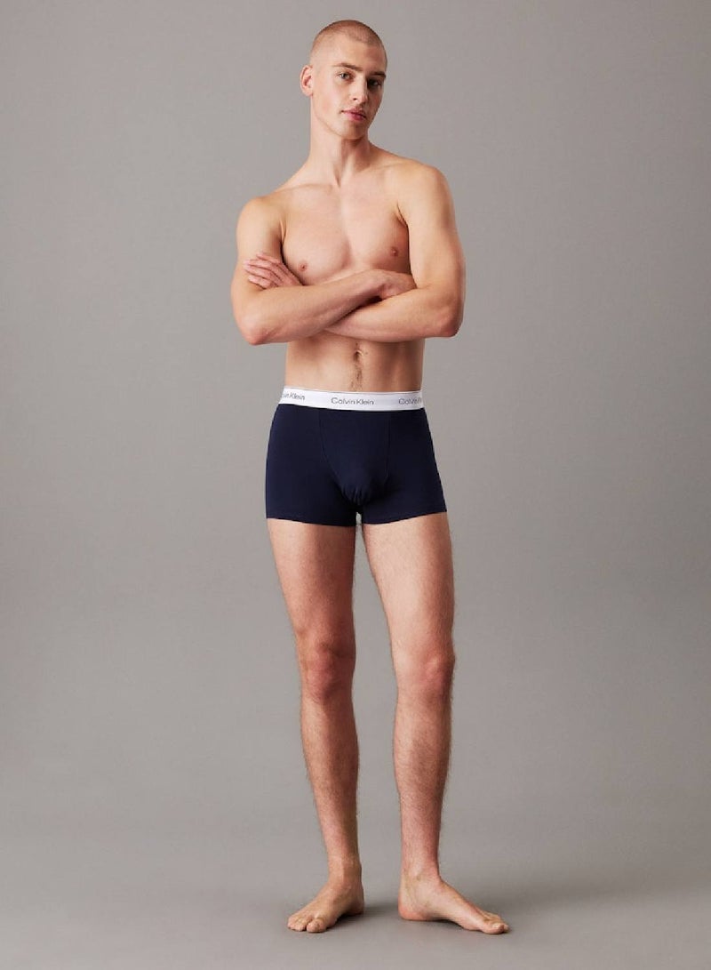 CALVIN KLEIN 3 Pack Trunks - Icon Cotton Stretch  - Image 3