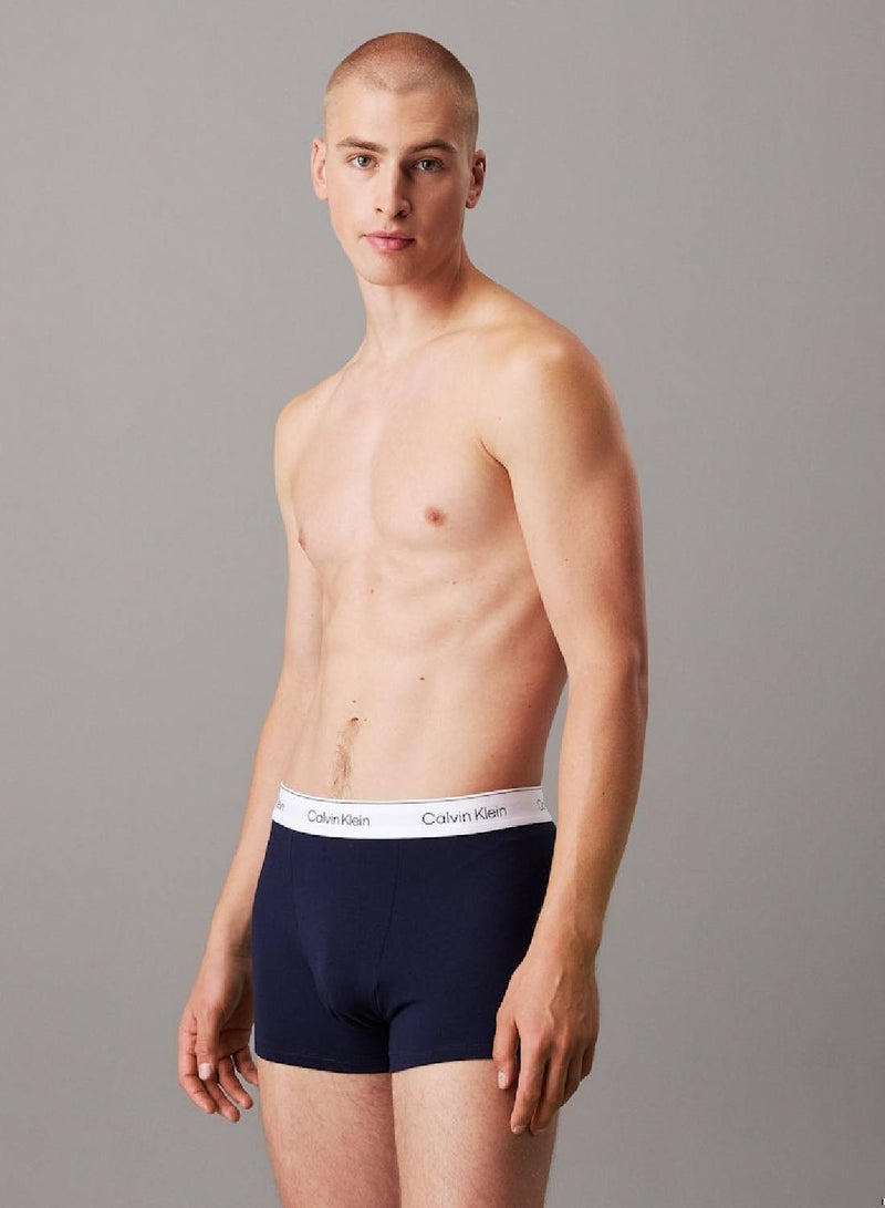 CALVIN KLEIN 3 Pack Trunks - Icon Cotton Stretch  - Image 2