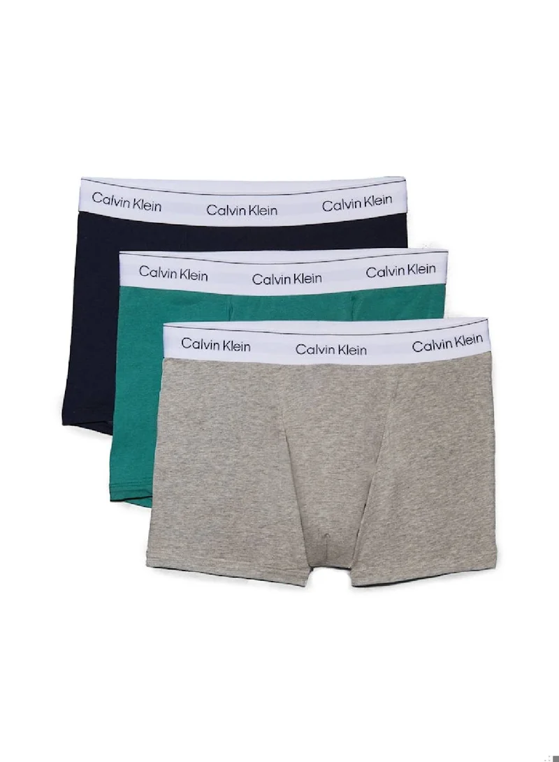 CALVIN KLEIN 3 Pack Trunks - Icon Cotton Stretch