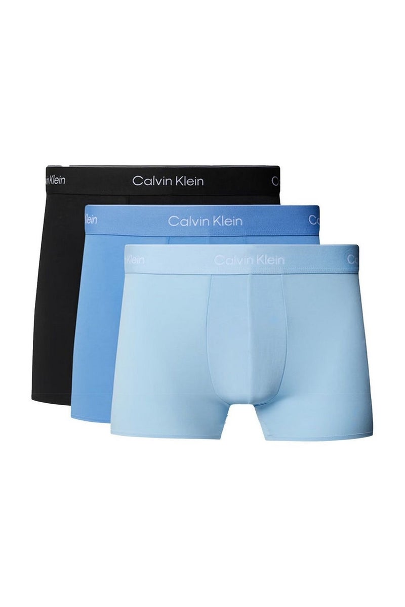 CALVIN KLEIN 3 Pack Trunks - Icon Cotton Stretch  - Image 1