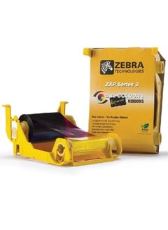 ZEBRA Zebra Ribbon PN 800033-840 - YMCKO Colour Ribbon for ZXP Series 3 Card Printers, 200 Prints  - Image 1
