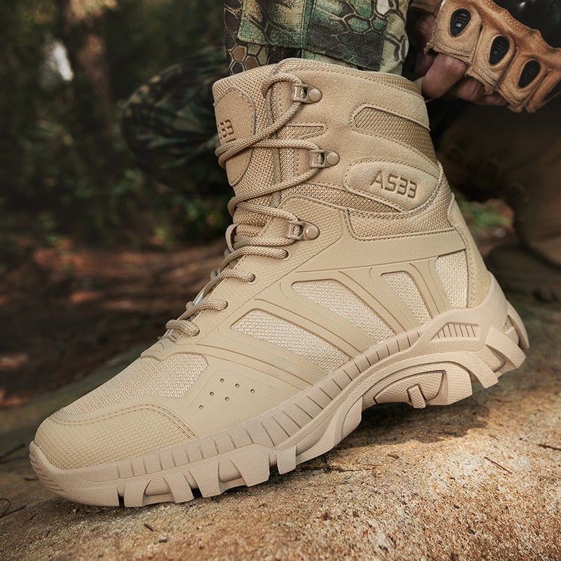 2025 Large Size Tactical Boots Hiking Boots Men'S Training Boots Outdoor Mountaineering Boots Desert Boots Military Boots - Image 5