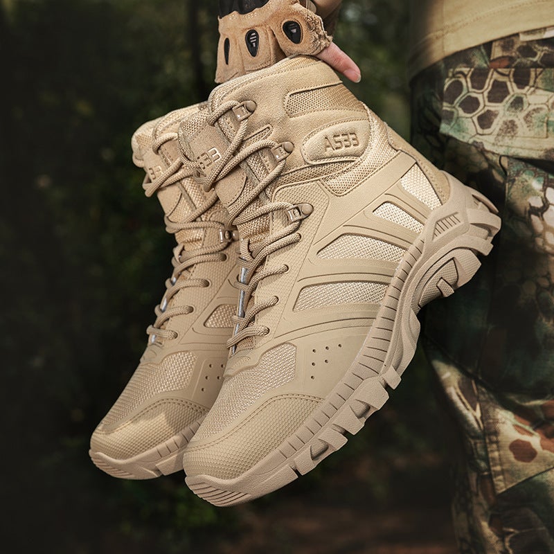 2025 Large Size Tactical Boots Hiking Boots Men'S Training Boots Outdoor Mountaineering Boots Desert Boots Military Boots - Image 2