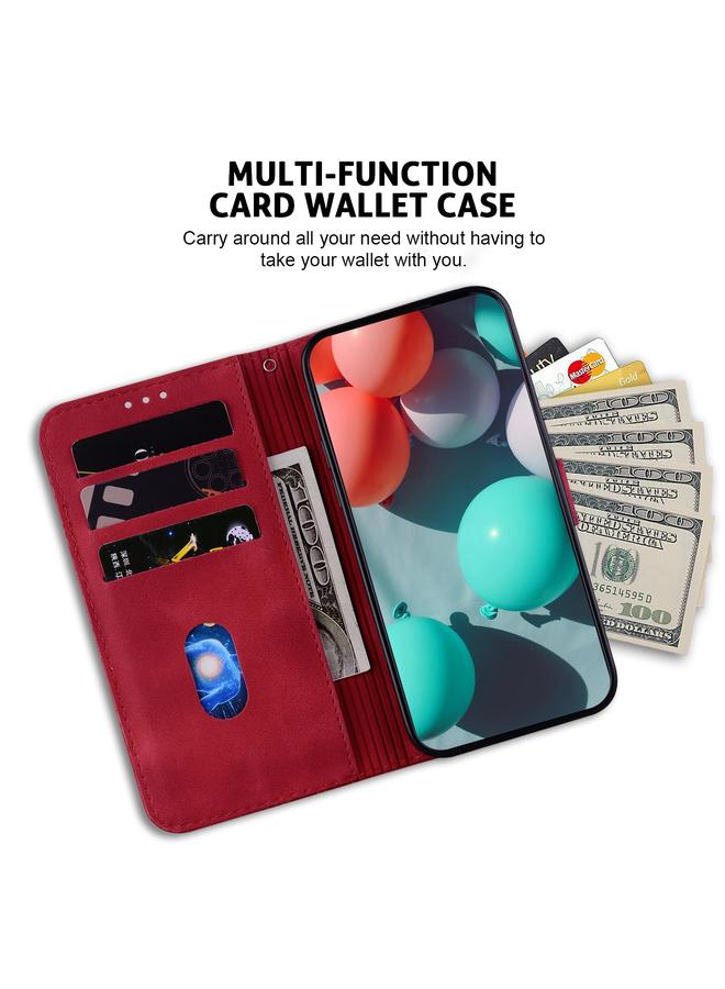 S-TOP Case For Samsung Galaxy A02/M02 4G Indian Seven-shaped Embossed Leather Phone Case - Image 4