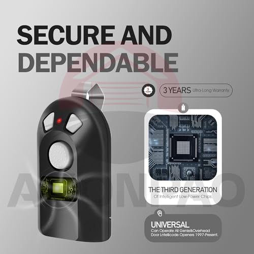 ASONPAO 2 for ACSCTO Type 3 Overhead Door Garage Door Opener Remote [3 Year Warranty] - Image 4