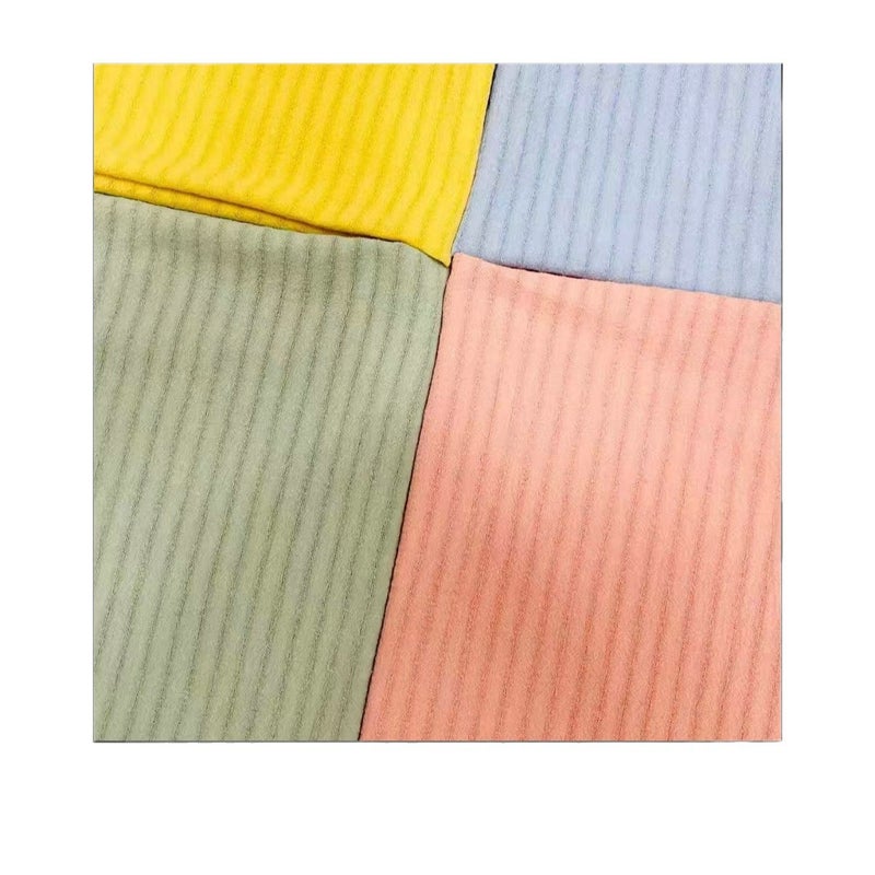 Yulai textile Pure cotton dark stripe shirt fabric dark stripe shirt fabric cotton sand wash dark stripe fabric dark stripe pants fabric - Image 2