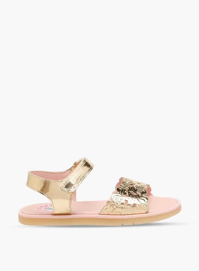بابلوسكي Sandals With Hook & Loop Closure