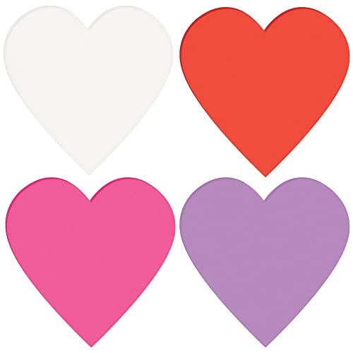 Amscan Large Craft Hearts - 6" (Pack Of 20) - Assorted Color Foam Heart Shapes For Crafting, DIY Projects & Valentines Decor - Image 5