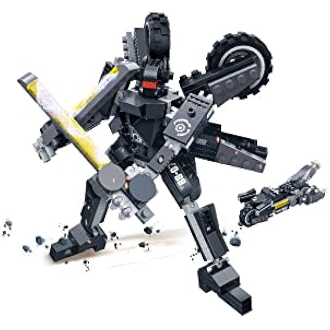 BanBao 2 IN 1 MECH II BUILDING BLOCKS ROBOT SET 296 PIECES - Image 2