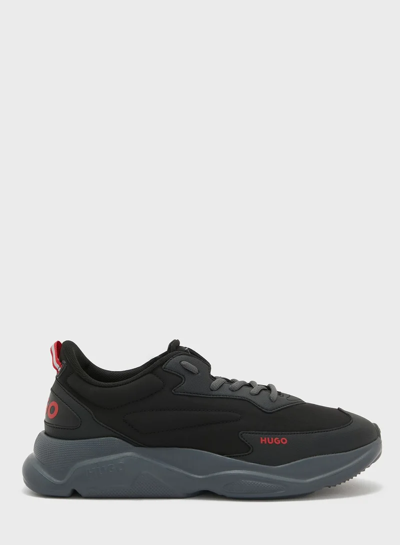 HUGO Lace Up Low Top Sneakers