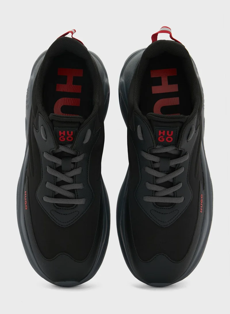 HUGO Lace Up Low Top Sneakers