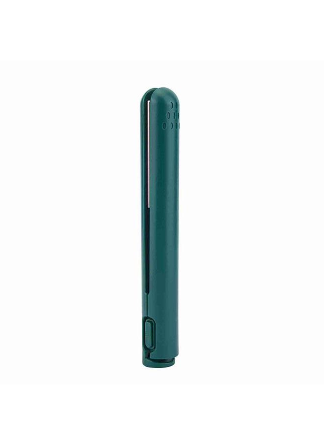 Portable Small Curling Iron 2-In-1 Dual Purpose Hair Straightener USB Plug Curler for Home Dorm Travel