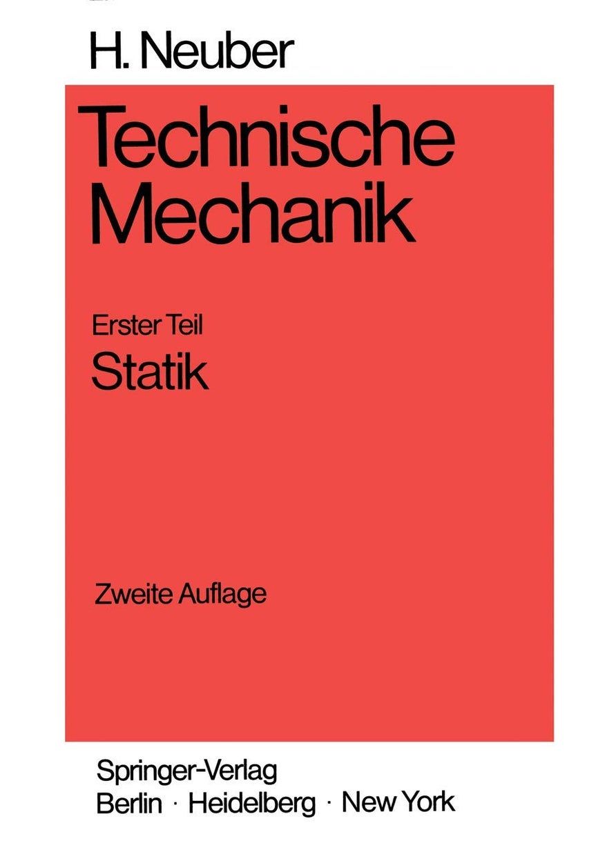 Technische Mechanik: Methodische Einfuhrung 