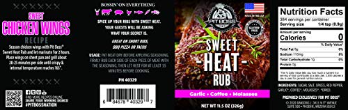 Pit Boss 40329 Sweet Heat Rub Grill Spices, 11.5 Ounce (Pack of 1), Multicolored - Image 2