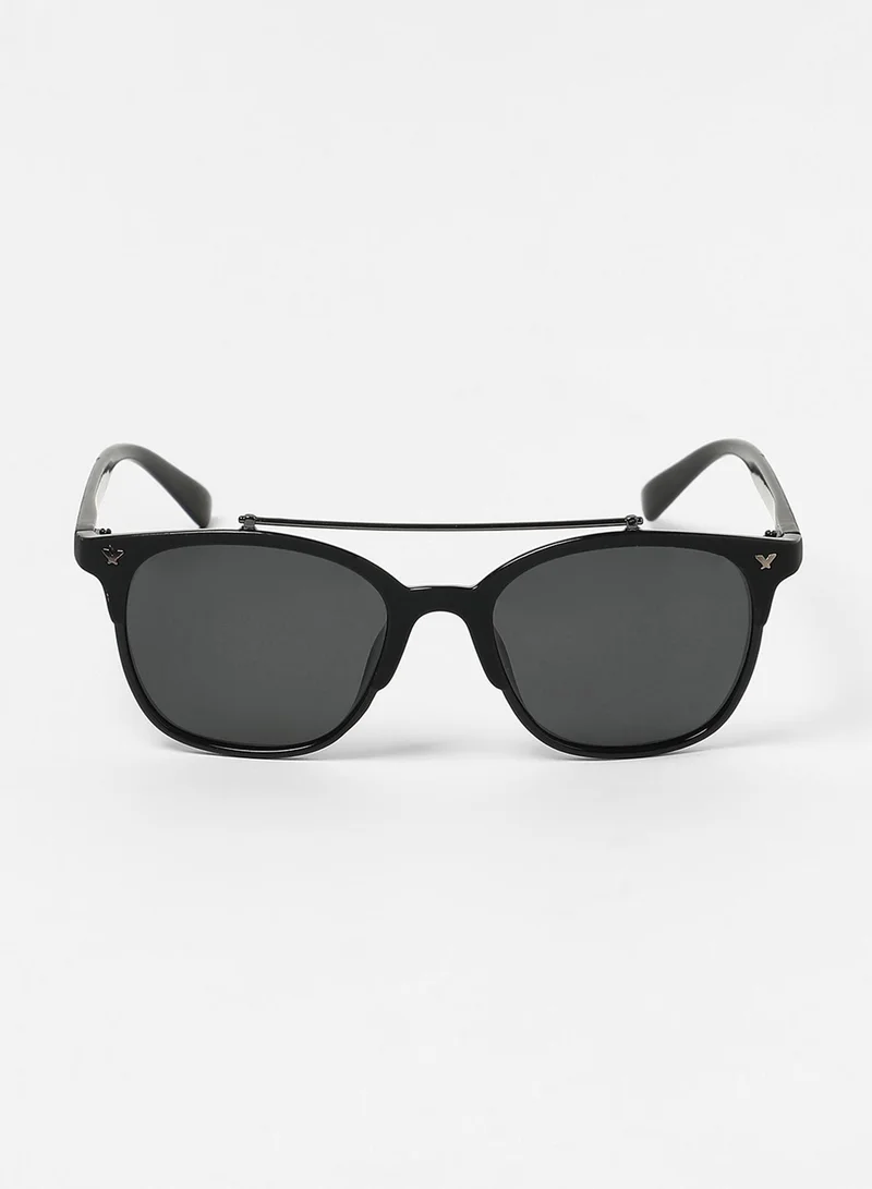 Haute Sauce  The Bar Aviator Sunglasses - Onyx Black  | Best Price UAE