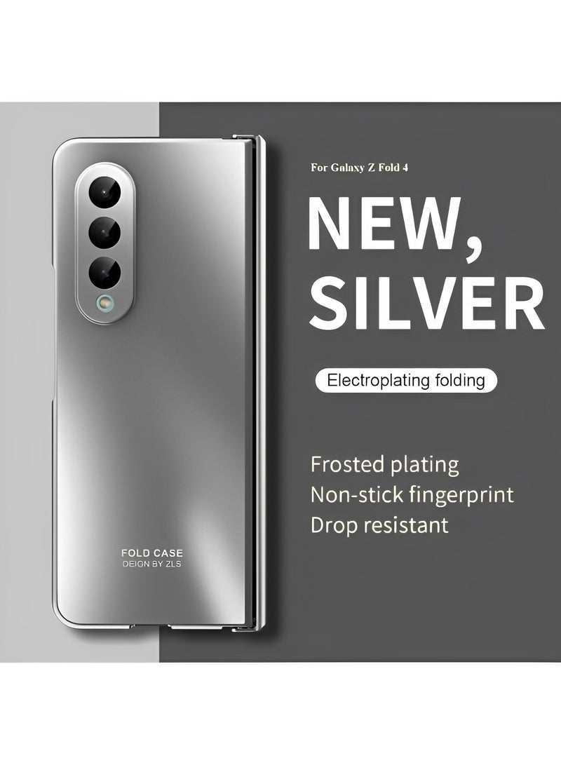 ريوكل جراب كامل الجسم لهاتف Samsung Galaxy Z Fold 4 مع واقي شاشة مدمج، جراب هاتف واقي مضاد للصدمات ومضاد للخدش من مادة البولي كربونات الصلبة فائق النحافة لهاتف Samsung Galaxy Z Fold 3 4 5 - Image 2