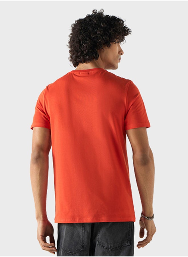 SP Characters Graphic Print Crew Neck T-Shirt  - Image 2