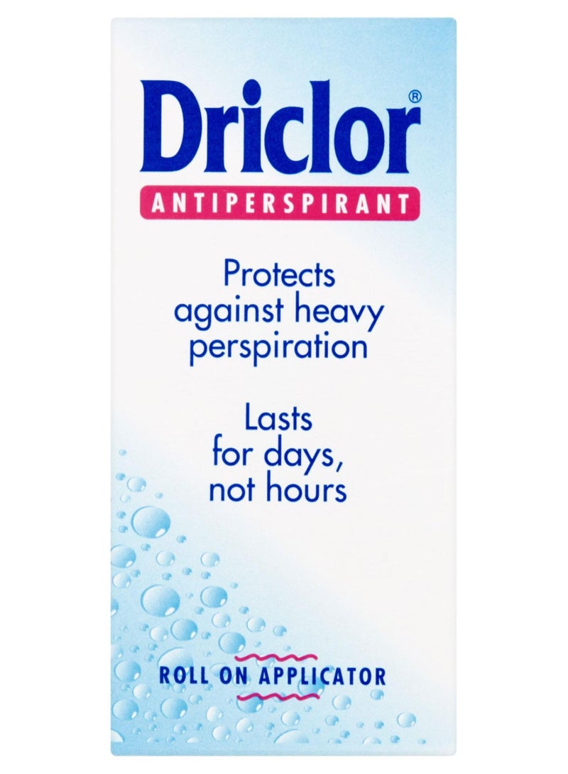 Driclor Antiperspirant and Deodorant Roll-On 20 ml - Image 1