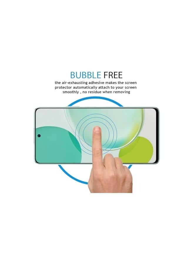 بروماس واقي شاشة متوافق مع هاتف Huawei nova 11i، واقي شاشة من الزجاج المقسى [مضاد للوهج] [تغطية كاملة عالية الدقة] [سهل التركيب] [صلابة 9H] - Image 5