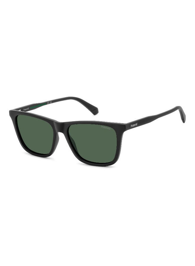 POLAROID PLD 4190/S Sunglasses Black Rectangular - Image 1