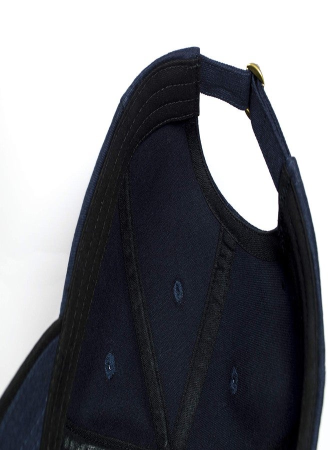 Coreteq Unisex Cotton Cap (CORE6P-CTW_Navy_Free Size) - Image 5