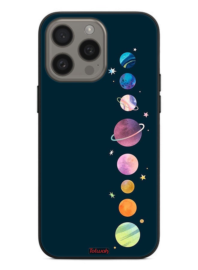 Tolwak Apple iPhone 15 Pro Max Protective Case Cover Space - Image 2