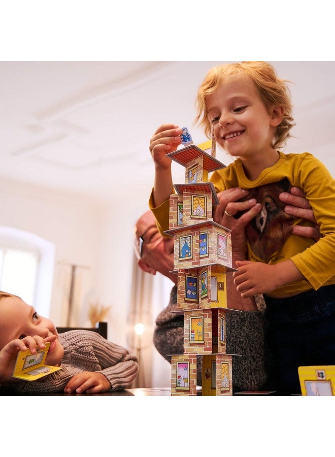 HABA Rhino Hero Game - Card Games for Kids, Ideal for Ages 5 & up - The Heroic Rhino Hero Stacking Card Game Adventure - Triple Award Winner - Image 3