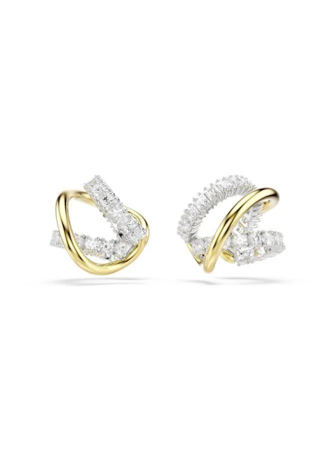 Swarovski  Hyperbola White Crystal Mixed Plating Ear Cuffs for Women | Best Price UAE