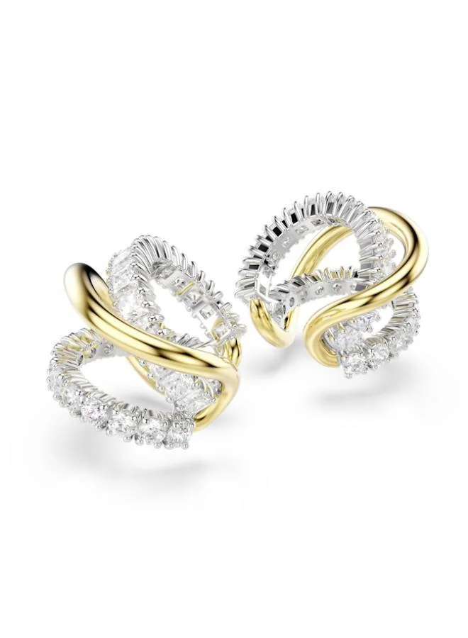 Swarovski  Hyperbola White Crystal Mixed Plating Ear Cuffs for Women | Best Price UAE