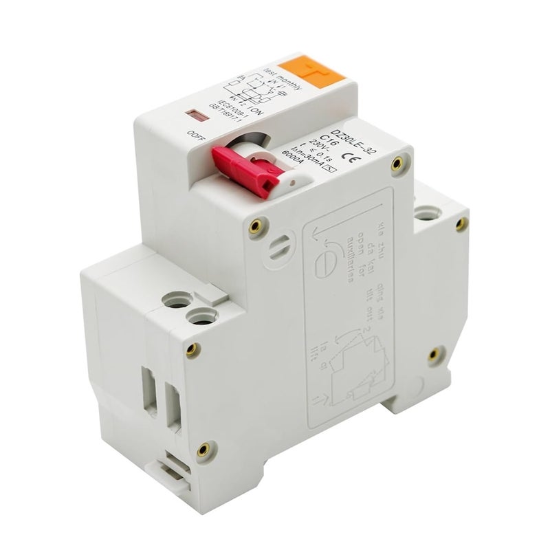 6A RCBO Circuit Breaker 1P N 230V Over Short Current Leakage Protection - Image 5