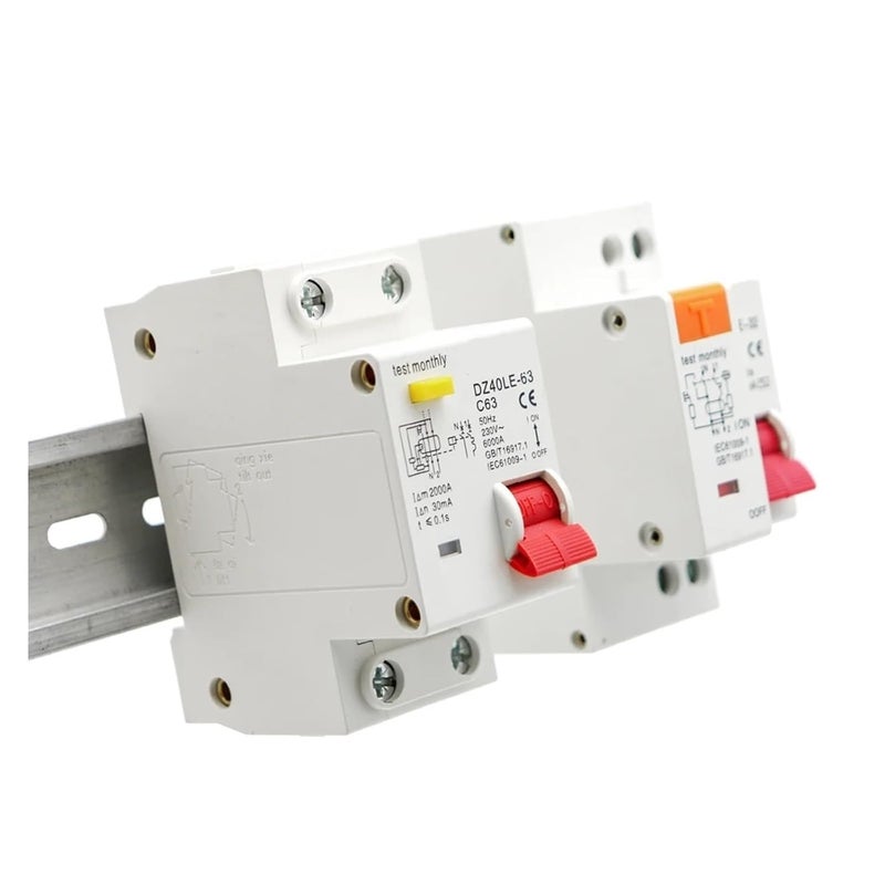 6A RCBO Circuit Breaker 1P N 230V Over Short Current Leakage Protection - Image 4