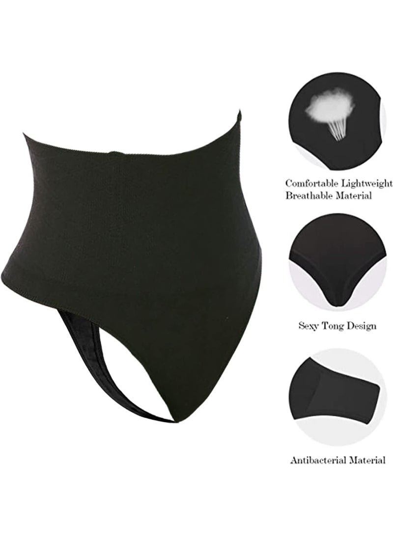 Tummy Control Thong Shapewear for Women Seamless Shaping Thong Panties Body Shaper Underwear