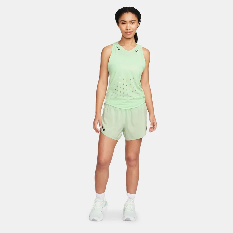Nike Green Women's AeroSwift Dri-FIT ADV Running Vest for Women | Best Price UAE