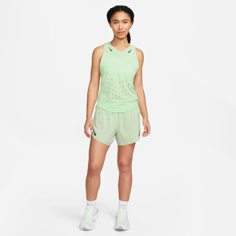 Nike Green Women's AeroSwift Dri-FIT ADV Running Vest for Women | Best Price UAE