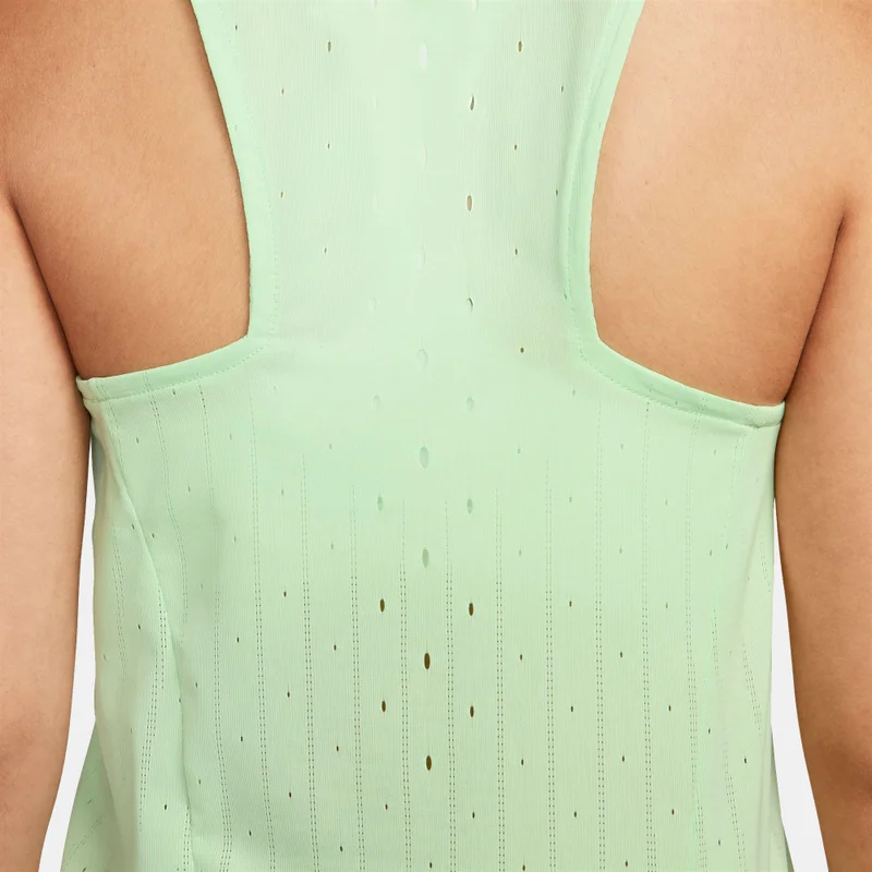 Nike Green Women's AeroSwift Dri-FIT ADV Running Vest for Women | Best Price UAE