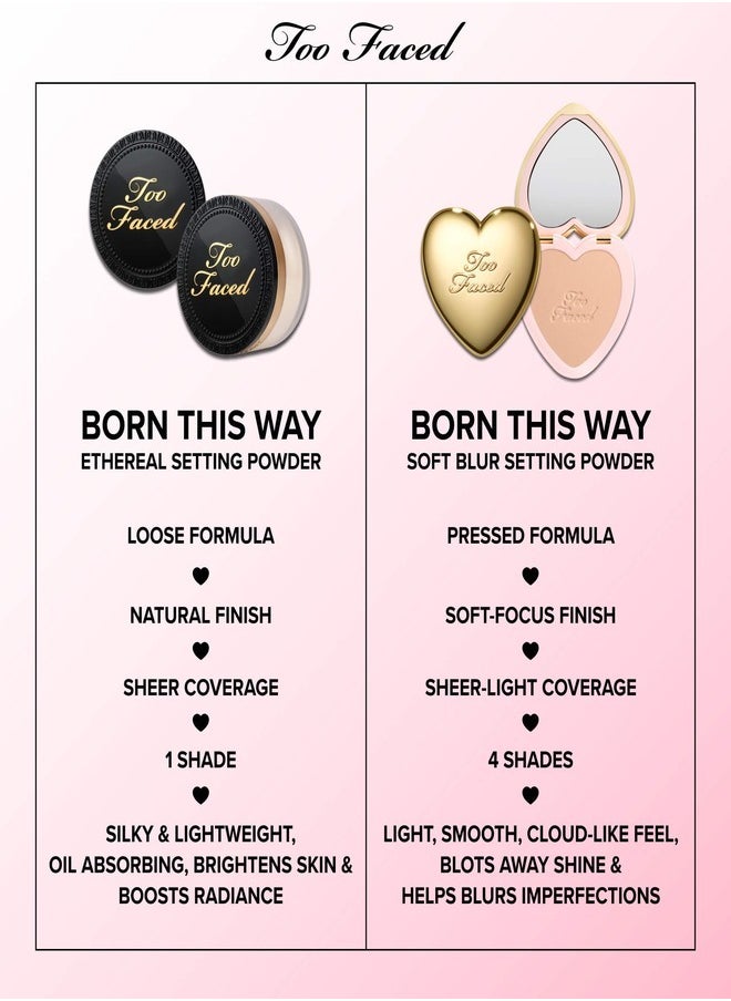 Too FacedCosmetics - TOO FACED Born This Way Soft Blur Flexible Finish Setting Powder Deep 28.25 g - Image 1