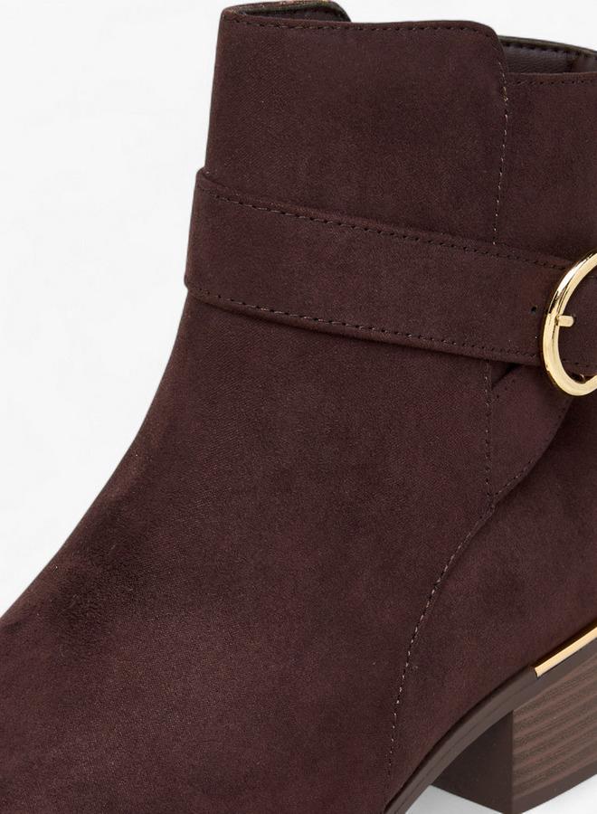 فلورا بيلا من شو إكسبرس جزمة كاحل صلبة بسحاب - Image 4