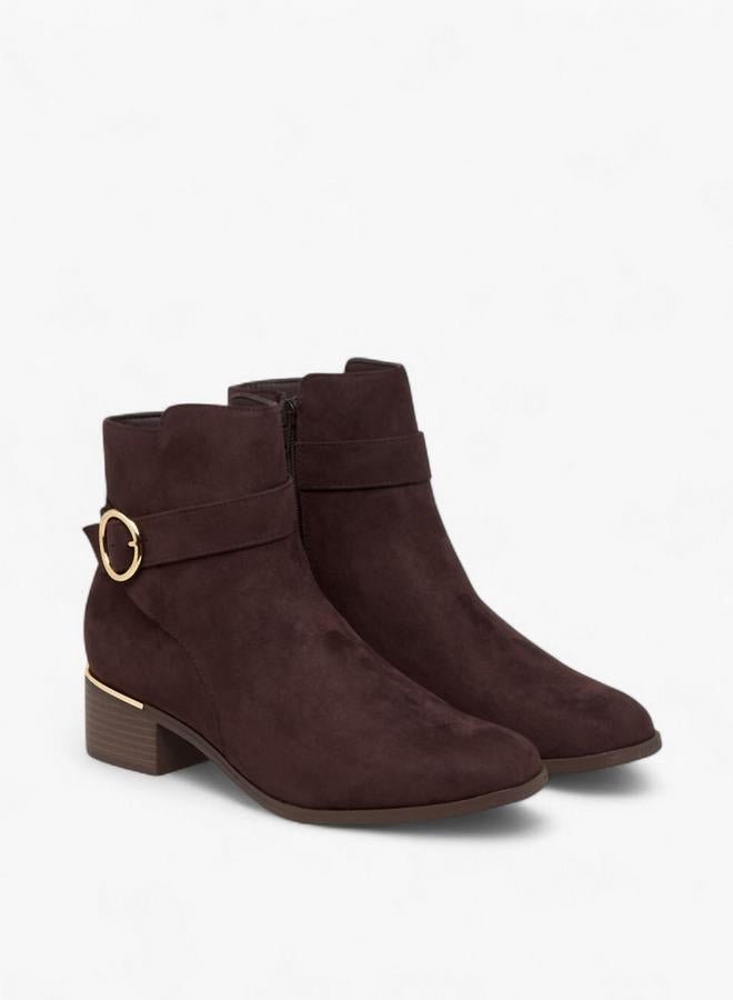 فلورا بيلا من شو إكسبرس جزمة كاحل صلبة بسحاب - Image 2