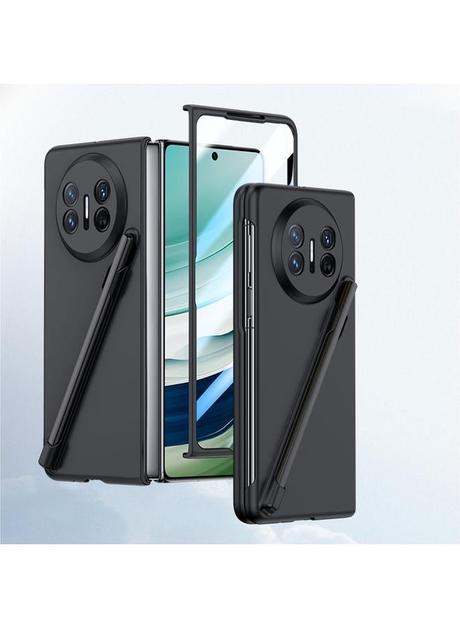 S-TOP Case For Huawei Mate X5 Integrated Skin Feel PC Phone Case with Pen / Pen Box - Image 1