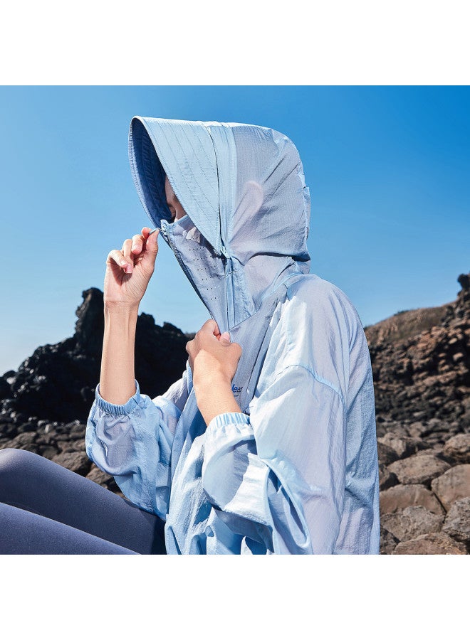 Jeep Batwing Sleeve Design】hooded Outdoor Windbreaker For Women - Lightweight Breathable Jacket, Trendy Sun Protection Outerwear - Image 3