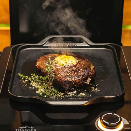 TRAEGER ملحق شواية ترايجر BAC620 مقلاة حديد زهر بالتحريض - Image 4